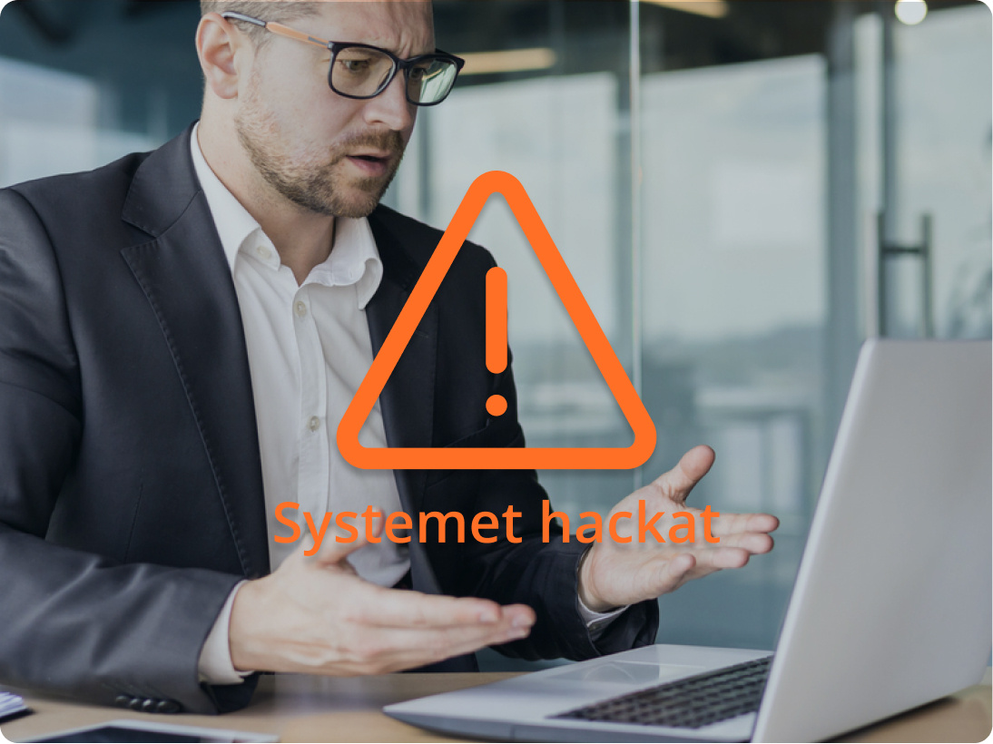 Systemet hackat incident