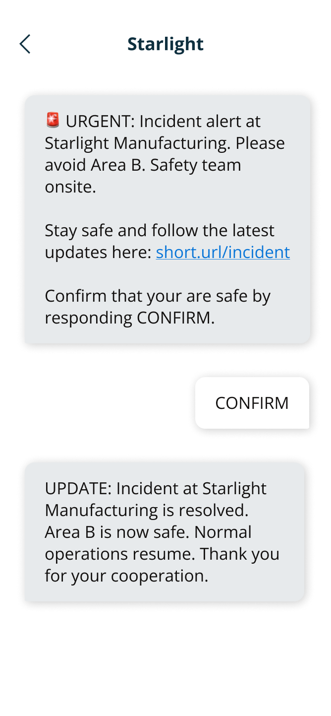 Incident use case